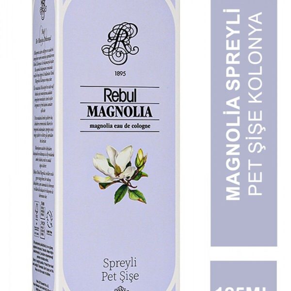 Rebul Magnolia Spreyli Pet Şişe Kolonya 125 ml