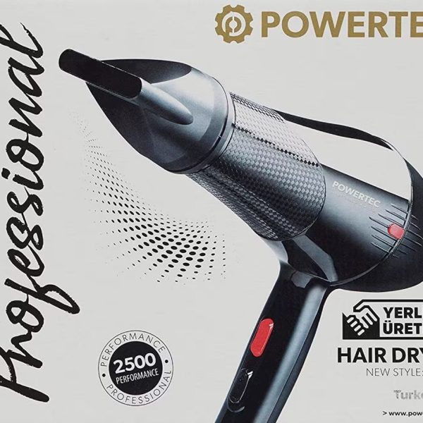 Powertec TR 701 2500 W Motor Sıcak ve Soğuk Saç Kurutma Makinesi