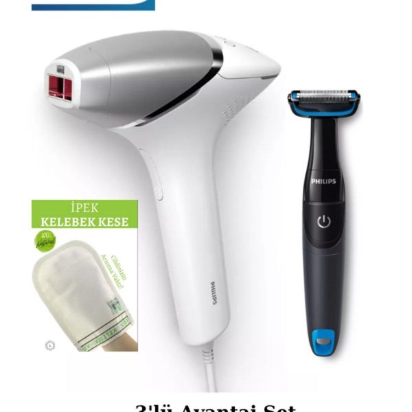 Philips Lumea BRI940 IPL Lazer Epilasyon Cihazı - Epilasyon Öncesi Vücut Tıraş Makinesi - Hediyeli