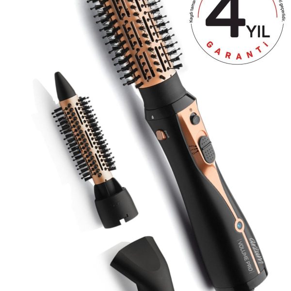 Arzum Volume Pro Hava Üflemeli Saç Şekillendirici AR5063 Düzleştirici Siyah