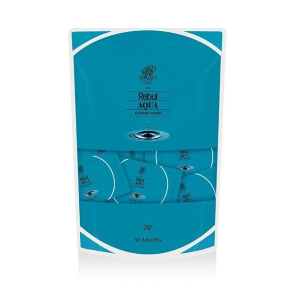 Rebul Aqua 50li Kolanyalı Mendil