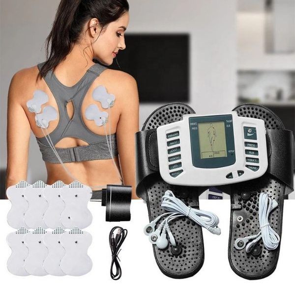 Endostall Titreşimli TENS Masaj Cihazı | Pedli & Terlikli | Elektrikli Darbeli Fizik Tedavi Masaj