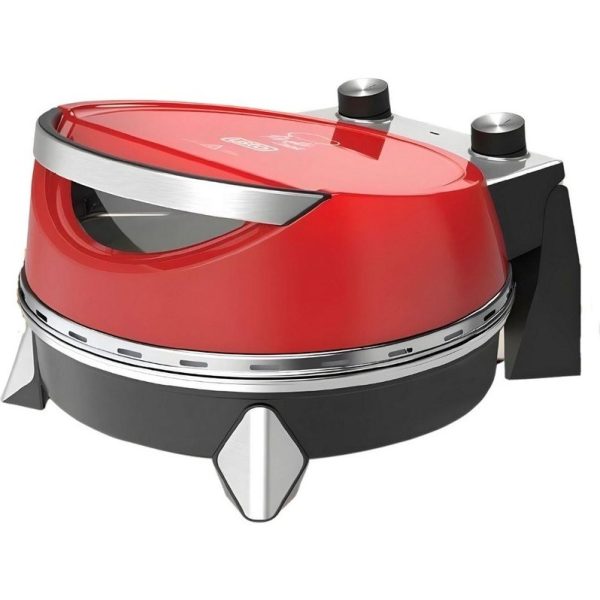 Tecna Brandi 6850 Kırmızı Pizza Makinesi - Multi Cooker Kırmızı